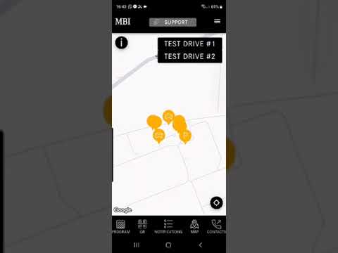 Preview of the G-Events app video for Mercedes-Benz Italia.