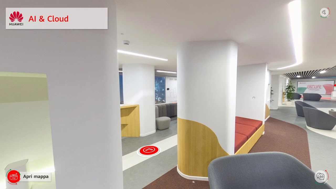 Video preview: Huawei Virtual Demo Area — 360 tour and live chat