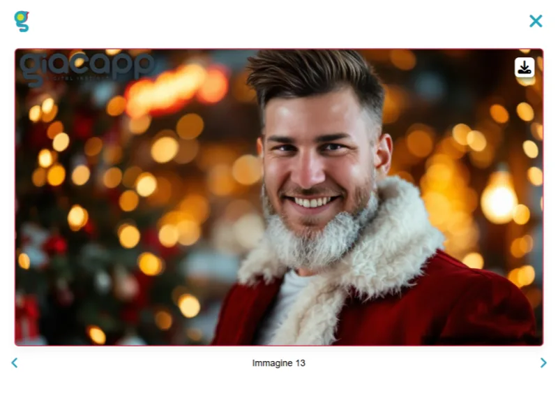 Another Santa variant from the same photo.